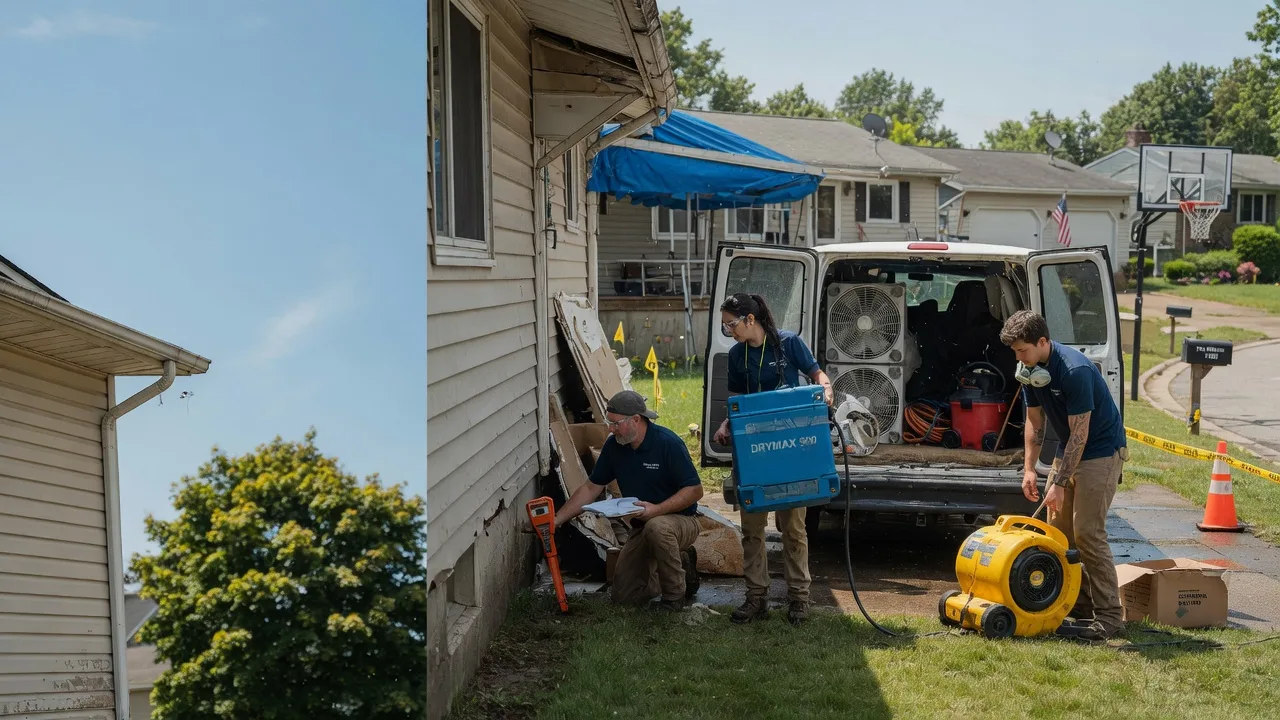 Ceiling Leak Cleanup in Minden City, MI near me